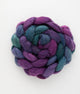 SweetGeorgia Yarns Spinning Fibre Tanzanite Polwarth+Silk Spinning Fibre