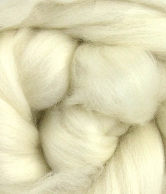 SweetGeorgia Yarns Undyed Spinning Fibre Spinning Luxury / 18.5mic Merino