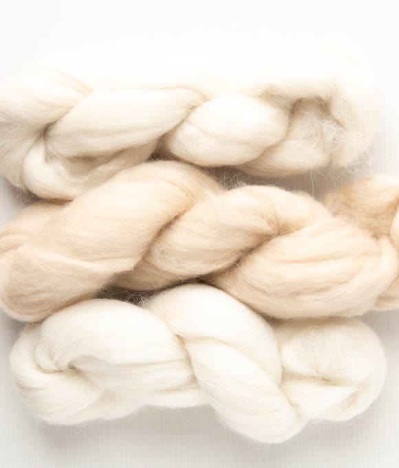 SweetGeorgia Yarns Undyed Spinning Fibre Spinning Luxury Kit