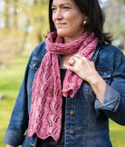 SweetGeorgia Yarns Weaving Patterns Fern Lace Scarf
