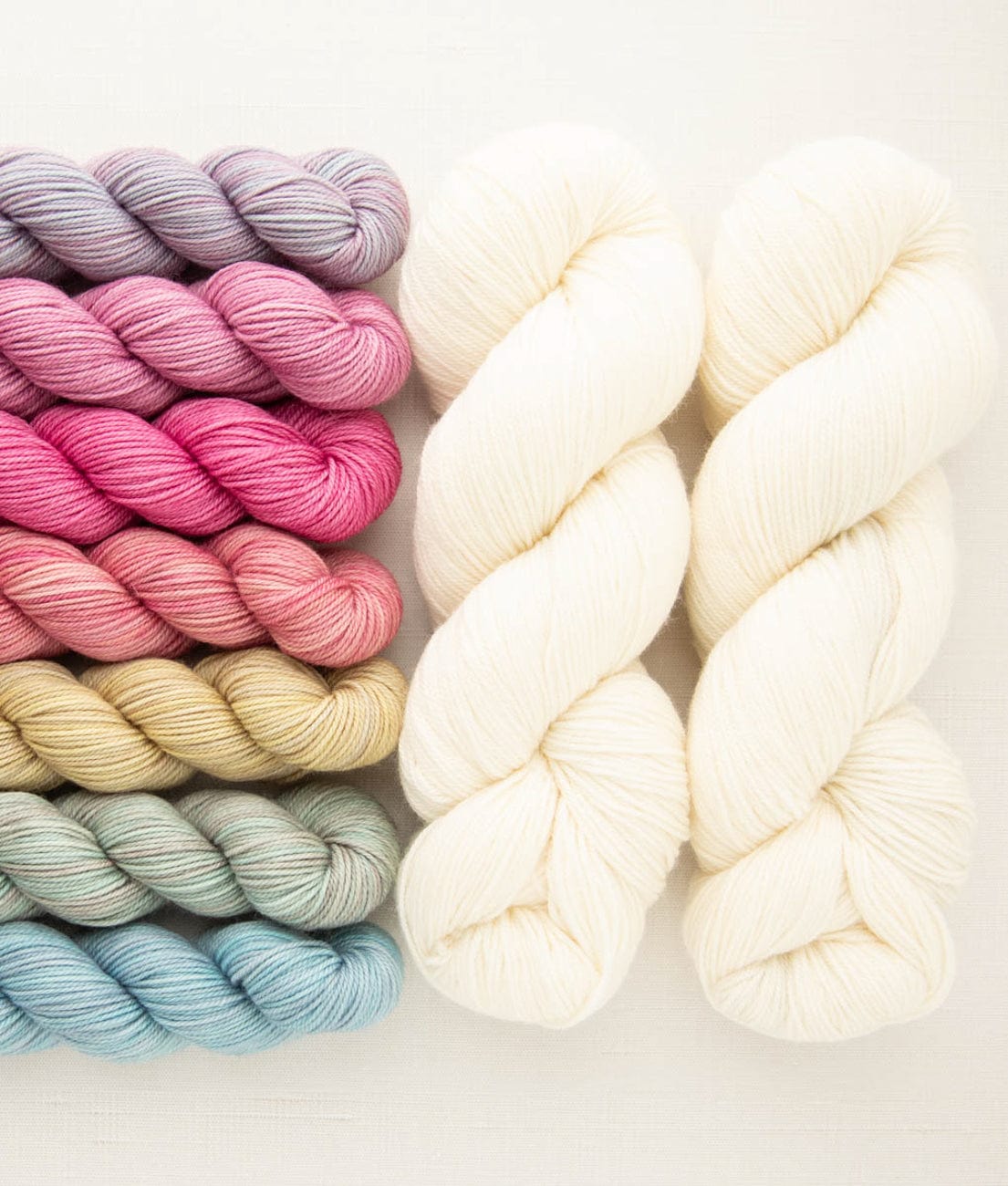 SweetGeorgia Yarns Yarn Sets Secret Forest / Sunset Cedars