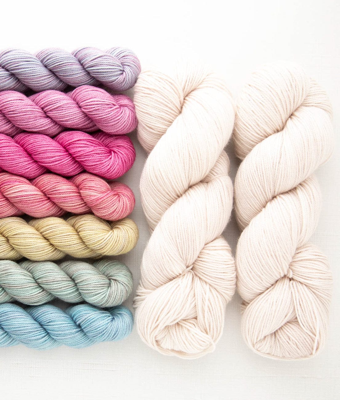 SweetGeorgia Yarns Yarn Sets Secret Forest / Sunset Cedars