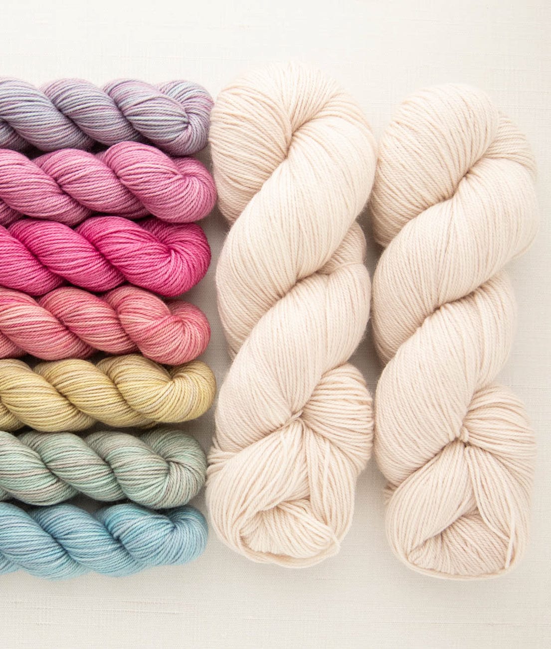 SweetGeorgia Yarns Yarn Sets Secret Forest / Sunset Cedars