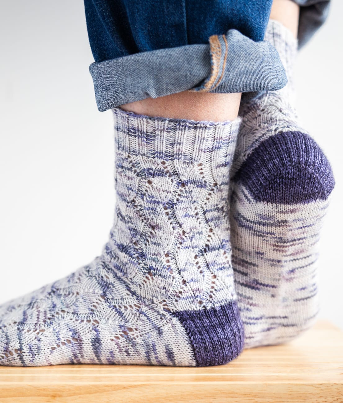 SweetGeorgia Yarns Yarn Sets Sock Kit / Tough Love Sock / Indigo Wash