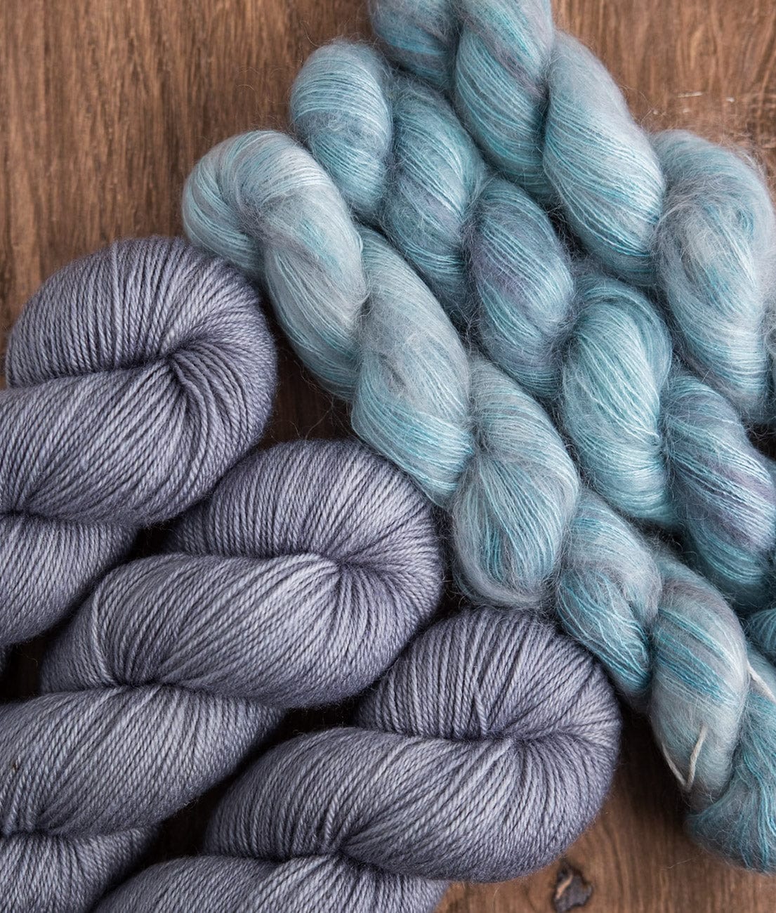 SweetGeorgia Yarns Yarn Sets Waterfalls Bias Shawl Yarn Set