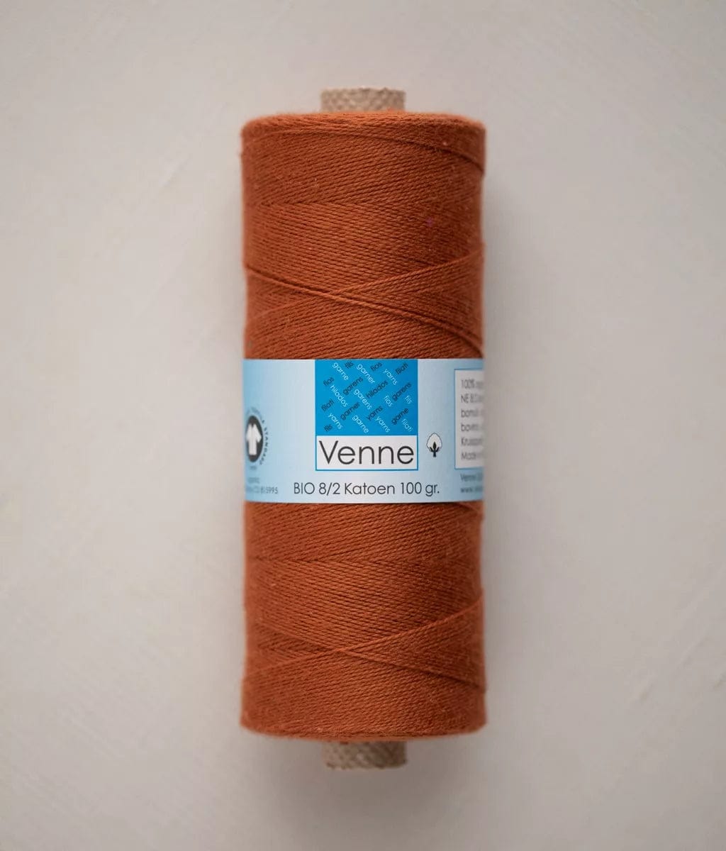 Venne Weaving Yarn Brick Red Venne 8/2